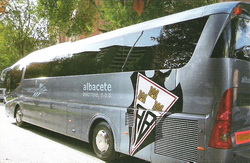 Autobus del Albacete Balompié