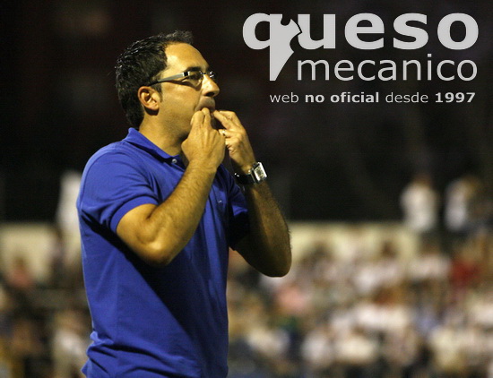 Antonio Gómez mando un par de recados a antiguos consejeros del Albacete al finalizar el encuentro ante el Orihuela