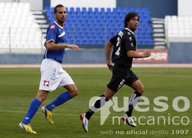 El cántabro Mario Ortiz debutó con la camiseta del Albacete Balompié en Melilla
