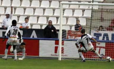 Gol de Cristo Marrero. Albacete Balompié - C.D. Tenerife
