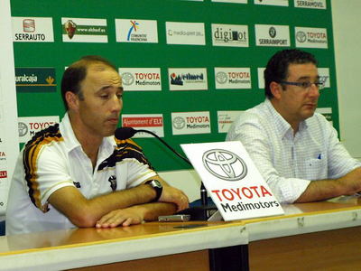Antonio Calderón reconoció en rueda de prensa la falta de intensidad de su equipo