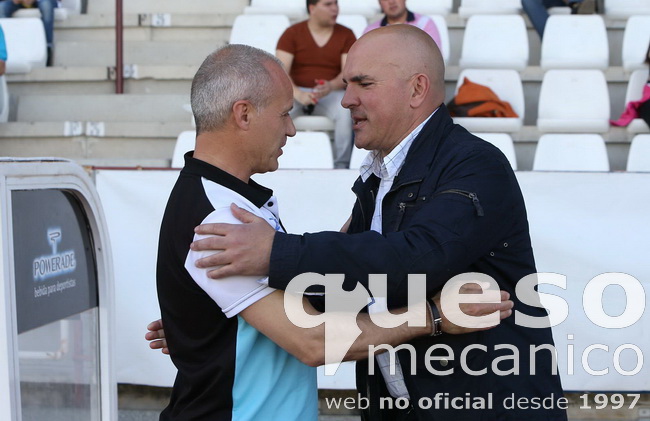 Protagonistas del Albacete - Lucena: los entrenadores