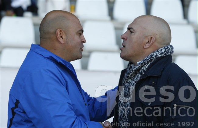 Protagonistas del Albacete - Almería B: los entrenadores