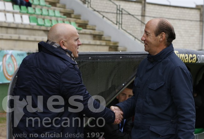 Protagonistas del Cacereño-Albacete: los entrenadores