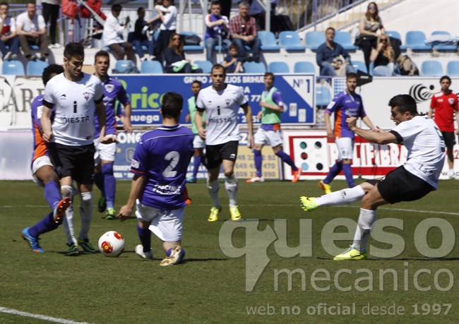 Borja Navarro ponía el 1-2 en el marcador nada más iniciarse el segundo tiempo
