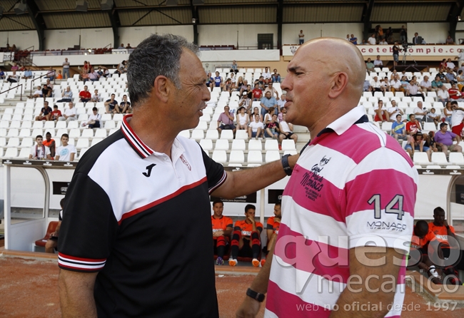 Protagonistas del Albacete-Granada: los entrenadores
