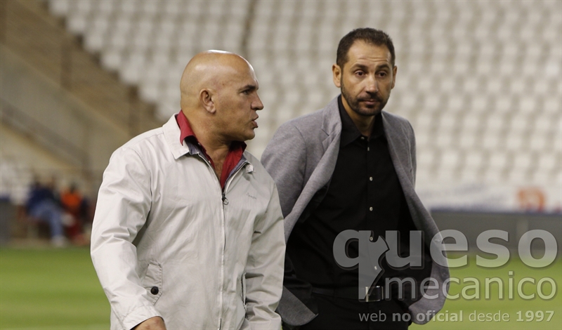 Protagonistas del Albacete-Girona: los entrenadores
