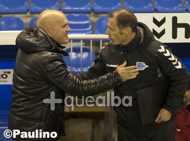 Protagonistas del Alavés-Albacete: los entrenadores