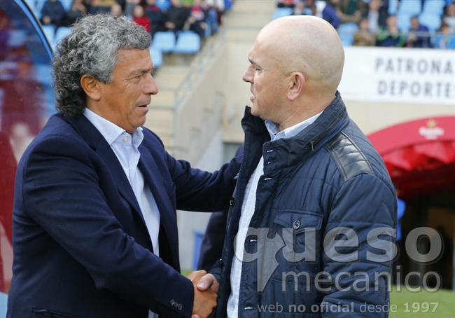 Protagonistas del Almería-Albacete: los entrenadores