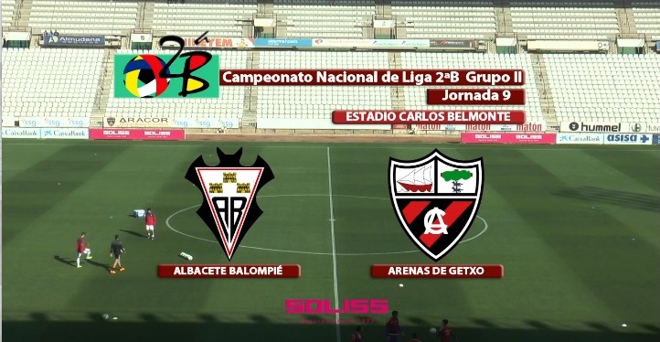 El video con los goles del encuentro Albacete Balompié - Arenas de Getxo
