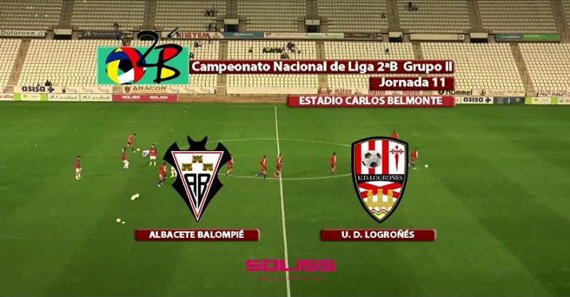 Videoresumen del encuentro Albacete Balompié - U.D. Logroñés