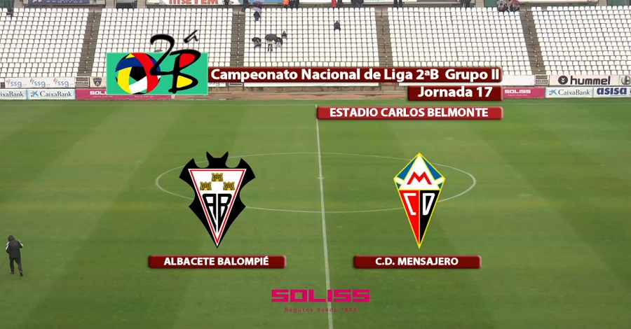 El video con los goles del Albacete Balompié - C.D. Mensajero