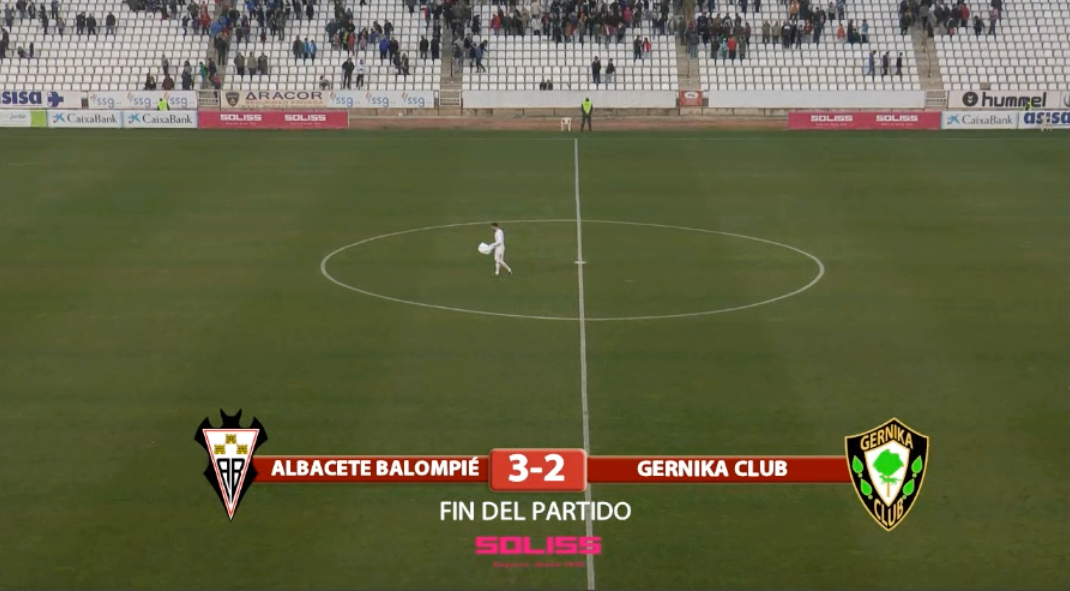 Videoresumen del encuentro Albacete Balompié - S.D. Gernika Club