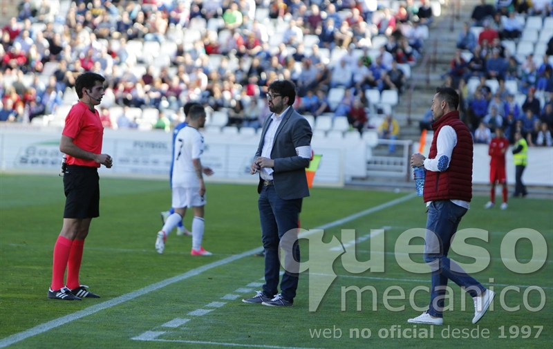 Sala de Prensa Albacete Balompié - Rayo Majadahonda: los entrenadores