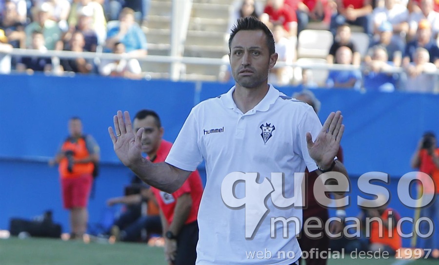Sala de Prensa La Hoya-Lorca C.F. - Albacete Balompié: los entrenadores