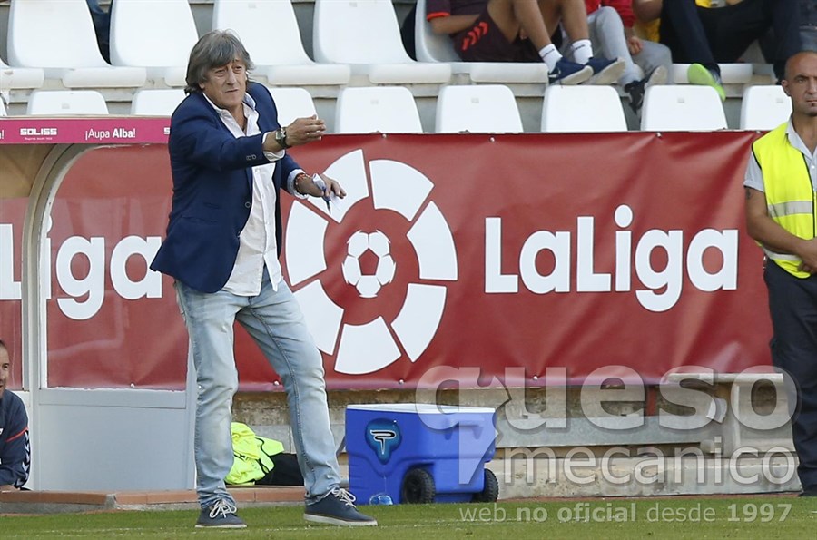 Protagonistas del Albacete Balompie - Huesca: los entrenadores