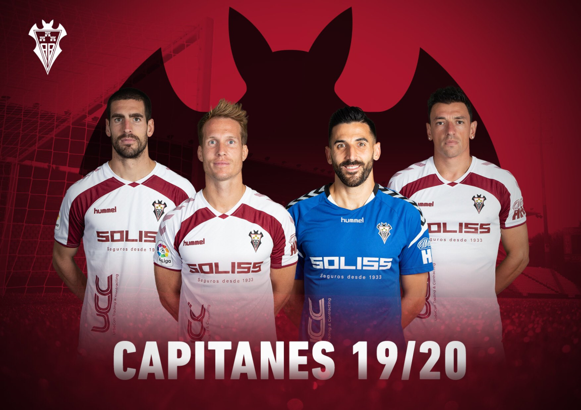 El Albacete Balompié anuncia sus capitanes para esta temporada 2019-2020