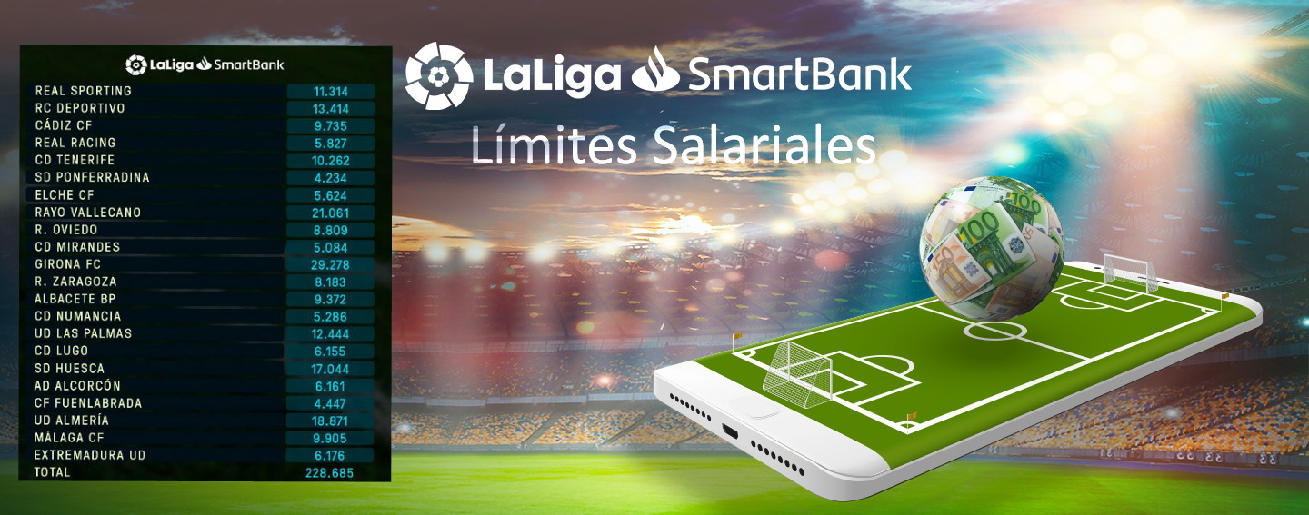 Limites Salariales Liga SmartBank. Temporada 2019-2020