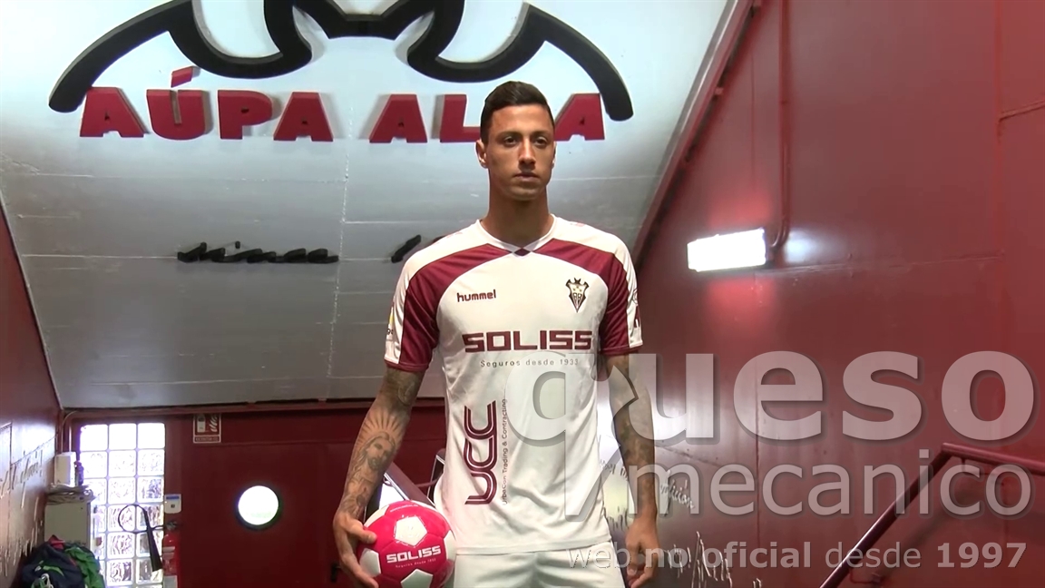 Presentación oficial de Maikel Mesa como nuevo jugador del Albacete Balompié
