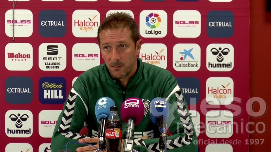 Luis Miguel Ramis: "En Huesca fuimos más agresivos"
