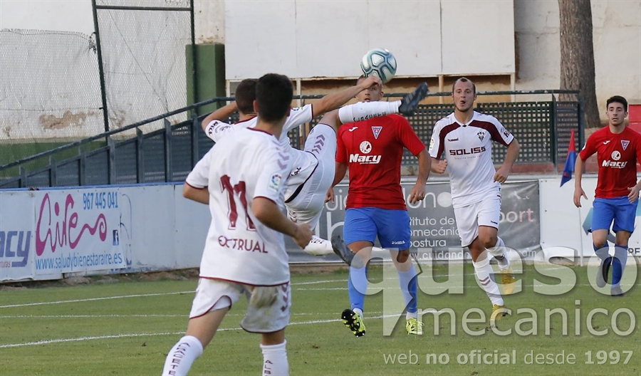 El tercer gol del Alba obra de Alberto Benito fue de lo más destacado de la noche