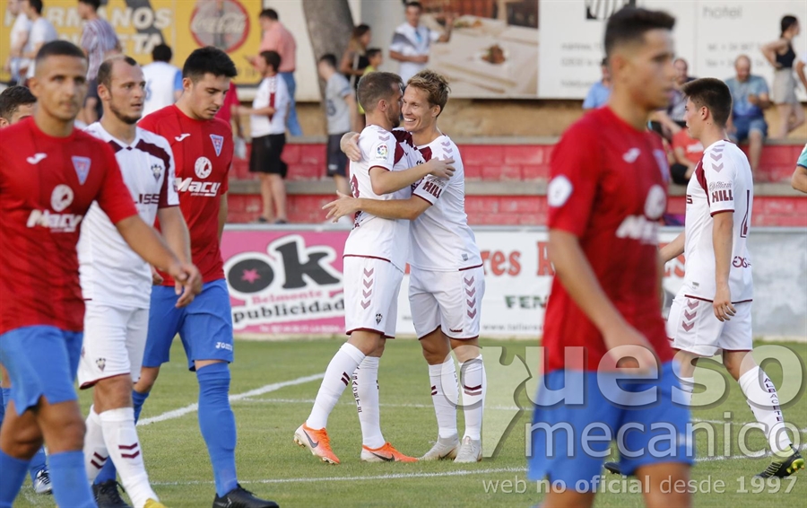 El Albacete Balompié se impone por la mínima a La Roda en su primer ensayo de pretemporada