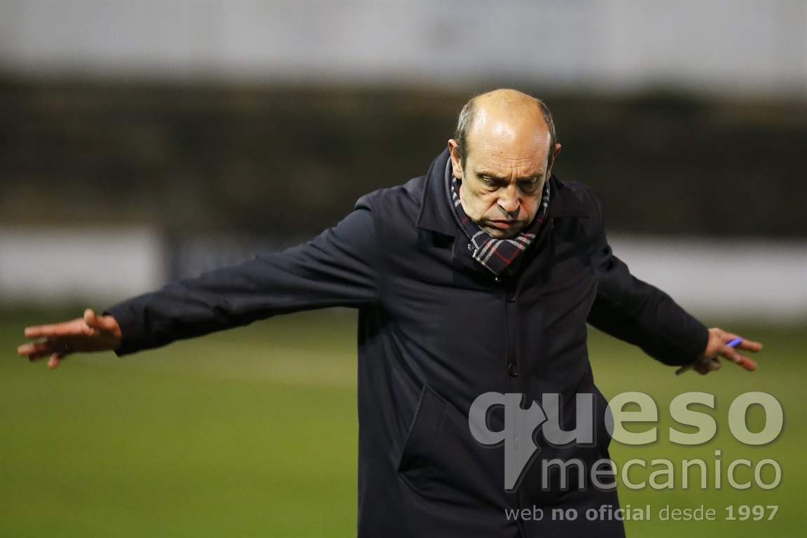 Rueda de prensa de José Mari Lumbreras, técnico del Tudelano, tras el encuentro C.D. Tudelano - Albacete Balompié de Copa del Rey