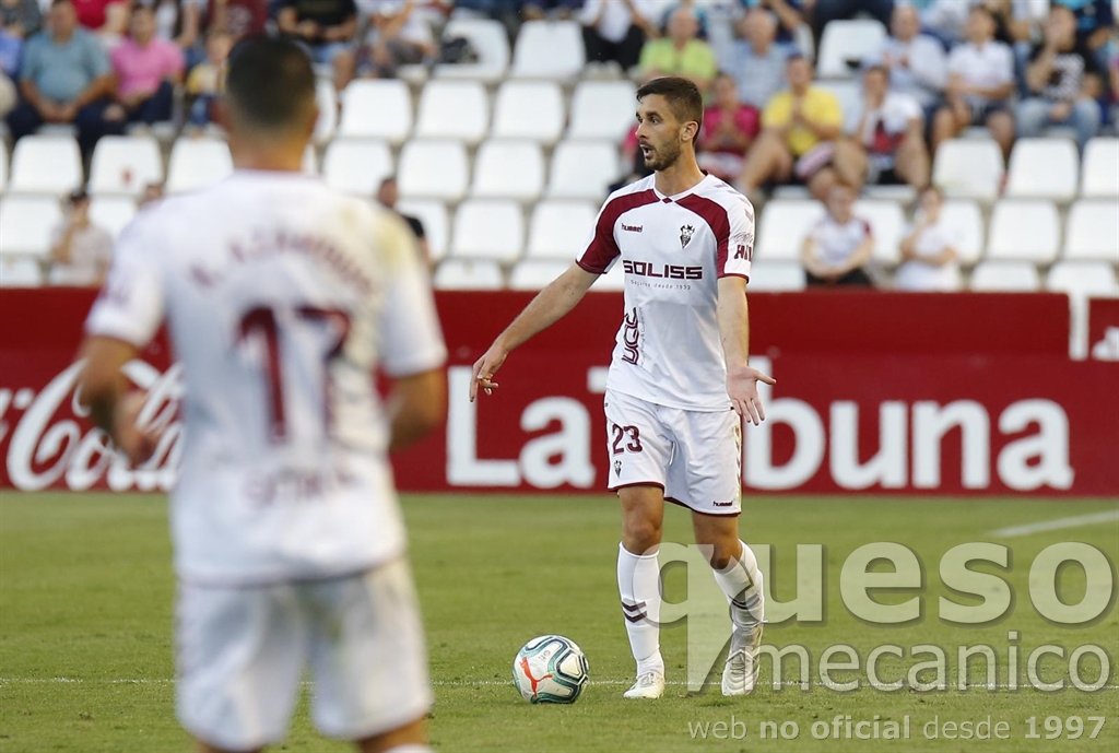 Ivan Kecojevic fue muy crítico con la falta de intensidad mostrada por el Albacete ante el Oviedo en el segundo tiempo