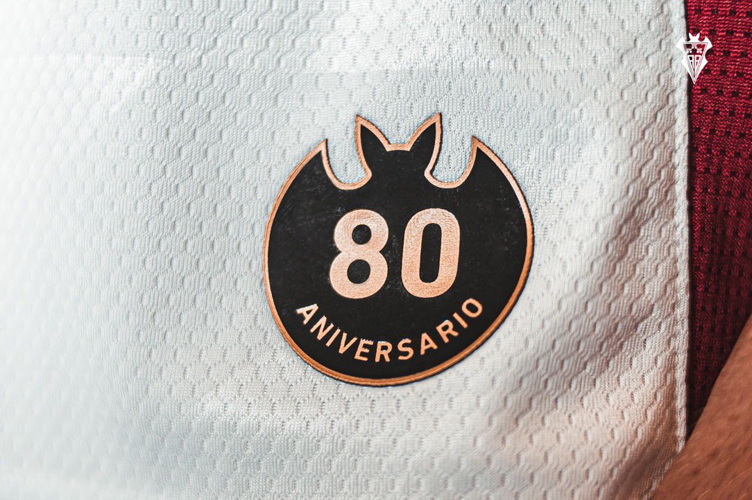 Logo 80 aniversario de la fundación del Albacete Balompié