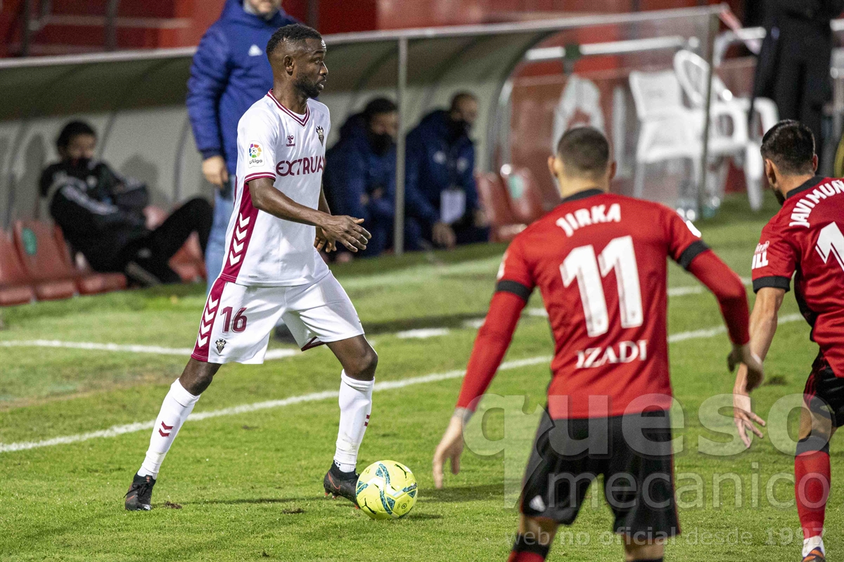 Pape Diamanka se reencontró con su juego y con el gol en la visita del Albacete a Anduva