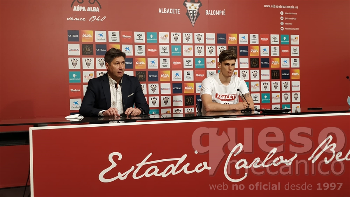 Eric Montes presentado como nuevo jugador del Albacete Balompié
