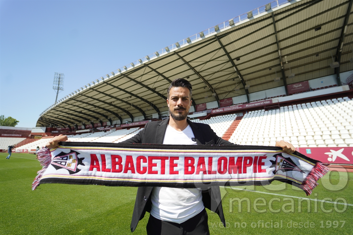 Rubén de la Barrera presentado como nuevo entrenador del Albacete Balompié