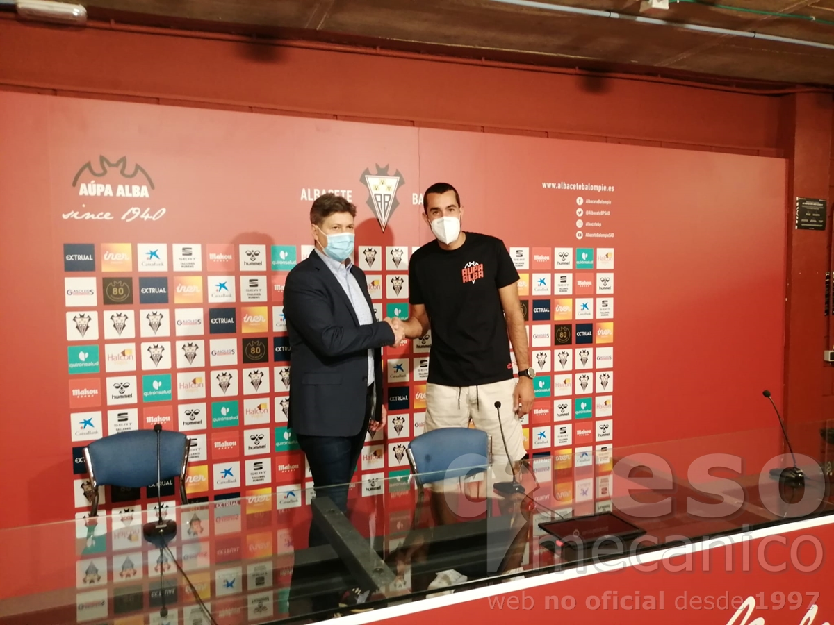Sergio Maestre presentado como nuevo jugador del Albacete Balompié