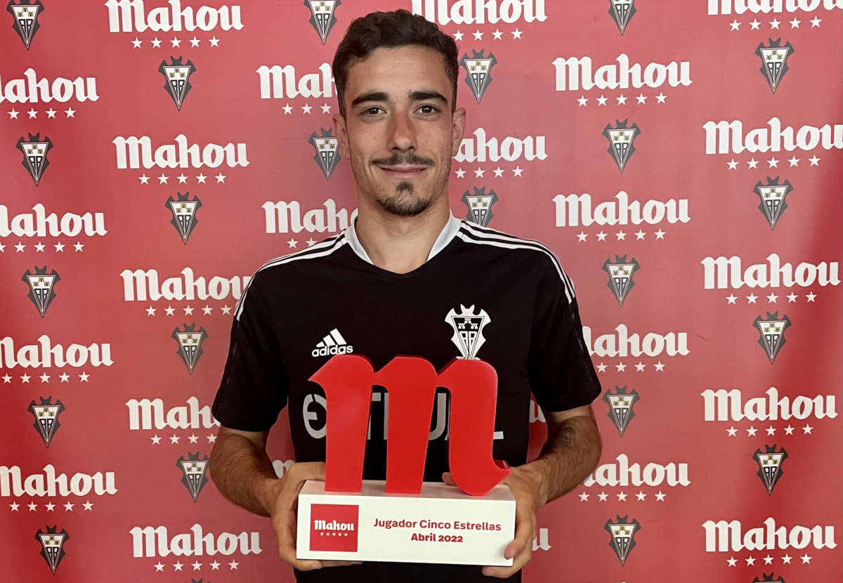 Julio Alonso jugador Cinco Estrellas Albacete Balompié Abril 2022