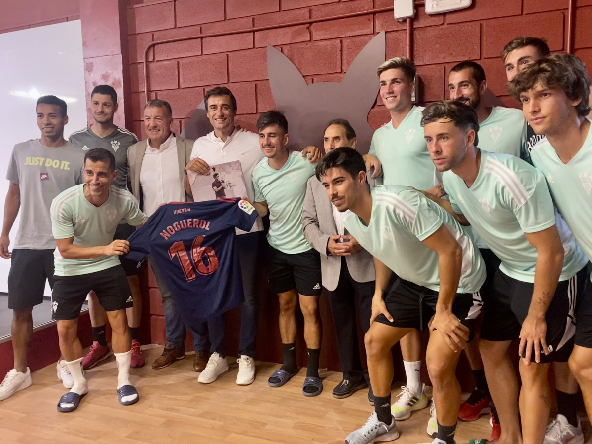 Fran Noguerol: "Albacete siempre será la ciudad de mi vida y el Alba el club de mi vida"