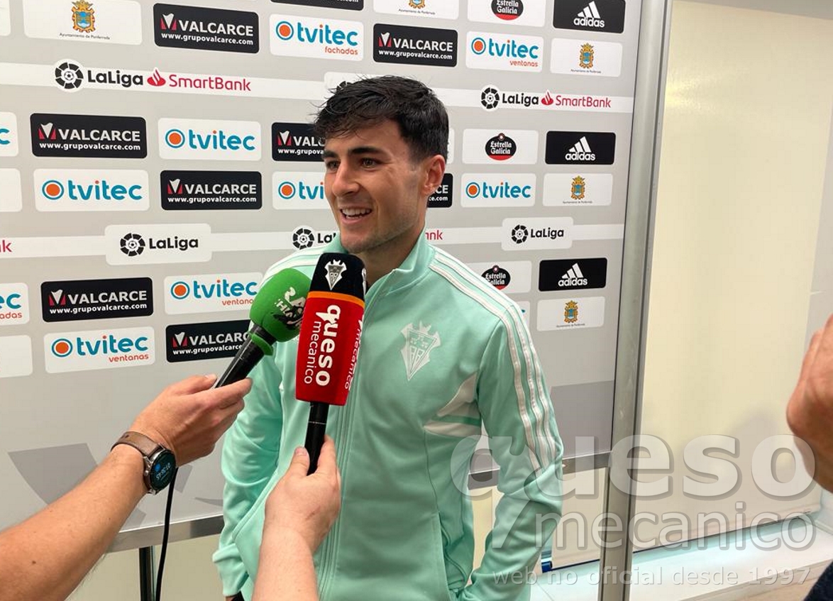 Rueda de prensa de Rodri Alonso en la previa del encuentro Albacete Balompié - C.D. Mirandés