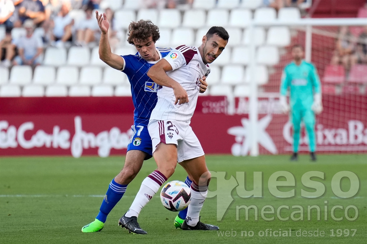 Álvaro Rodriguez habló en la semana previa al partido del Albacete ante el Huesca