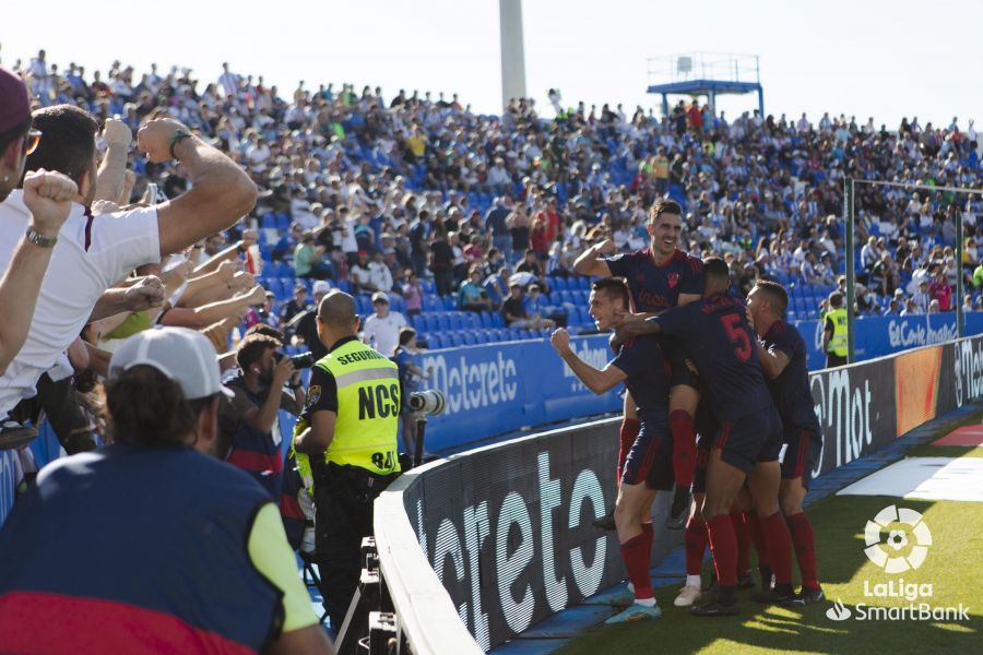 El Albacete asalta Leganés con un gran encuentro que remontó tras ponérsele en contra con un penalti en los primeros compases.