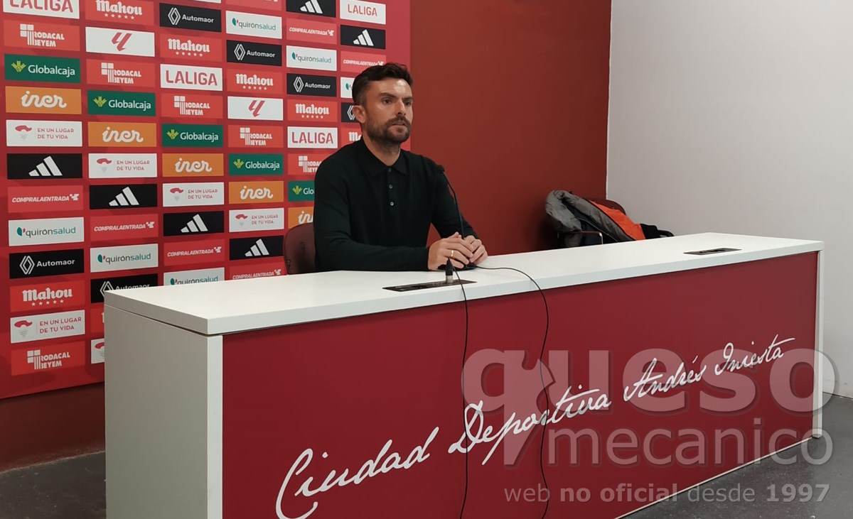 Rubén Albés: “Vamos a Éibar a ganar; no me entra en la cabeza que un equipo mío vaya a un campo pensando que no puede hacerlo”
